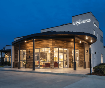 Exterior image of clubhouse